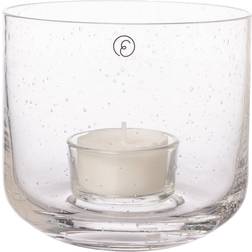 Ernst Glass Transparent Candle Holder 9cm