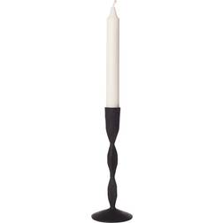 Ernst Twisted Black Candlestick 28.5cm