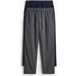 H&M Herr Blå 2-pack pyjama bottoms