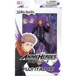 Bandai Anime Heroes Jujutsu Kaisen with Accessories Yuji Itadori 16cm