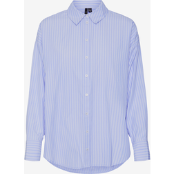 Vero Moda Fanni Shirt - Blue/Hydrangea