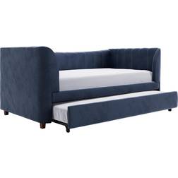 Little Seeds Valentina Twin Upholstered Daybed with Trundle 85x83.5"