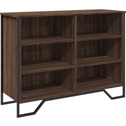 vidaXL 848558 Brown Oak Aparador 101x74.5cm