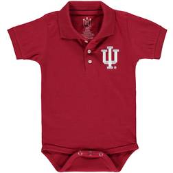 Little King Indiana Hoosiers Polo Bodysuit