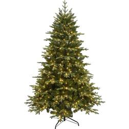 Fantasy Monarch Lit Green Christmas Tree 210cm