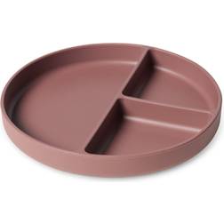 Nuuroo Mingo Divided Plate Mahogany