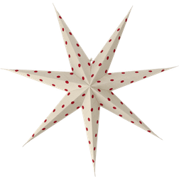 Scandi Living Bare White/Red Julestjerne ∅ 80cm