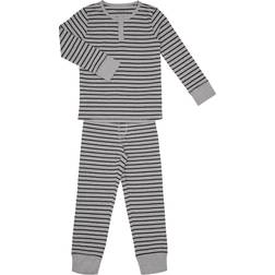 Mason's 1G+2G - Light Gray Melange/Black Stripe