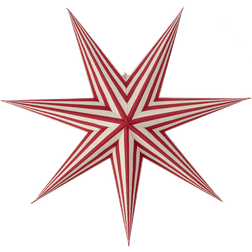 Scandi Living Bare Advent Star White/Red Advent Star ∅ 60cm
