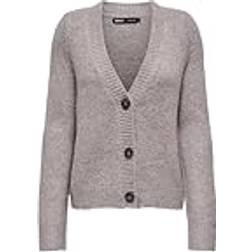 Only Onlzoey Knitted Cardigan - Light Brown