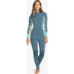 Roxy Swell 4/3mm Chest Zip 2024-serie Våddragt Til Kvinder Starglazer
