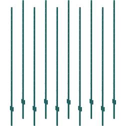 VEVOR Fence Post Heavy Duty Metal 6 ft 10 Pack