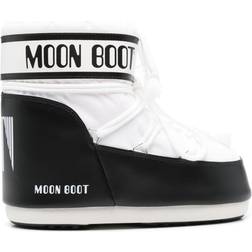 Moon Boot Icon Low Nylon Boots - White/Black