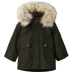 Name It Water Resistant Parka - Raisin (13235516)