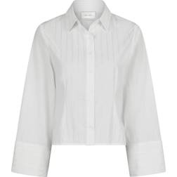 Neo Noir Rosa Solid Shirt - White