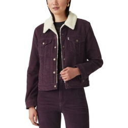 Levi's Original Sherpa Truckerjacka I Manchester - Blå/Plum Perfect