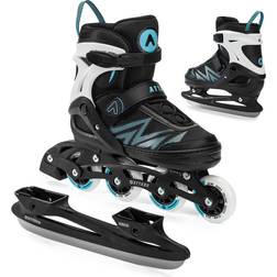 ATTABO 2-in-1 Kylo blau Kinder Inline-Skates