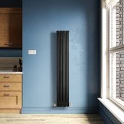 Elegant Black Designer Radiator 272 x 1600 mm