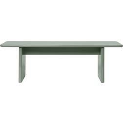 ferm LIVING Rink 35 x 140 cm Tea Green Bänk