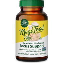 MegaFood Superfood Mushroom Focus Support 60 pcs