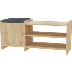 Alexandra House Living Bench Brown/Grey Skoställ 100x44cm