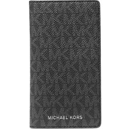 Michael Kors Cooper Large Logo Bi Fold Card Case - Black