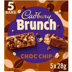 Cadbury Brunch Oats Bar Chocolate Chip 28g 5pack