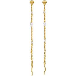 Maanesten Sirena Earrings - Gold/Pearls