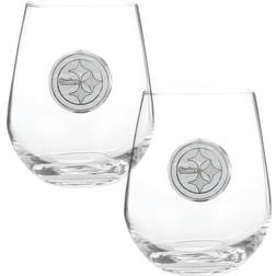 Pittsburgh Steelers Wine Glass 44.4cl 2pcs