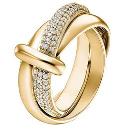 Jette Swing 2.0 Ring - Gold/Transparent