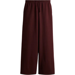 H&M Wide Joggers - Burgundy