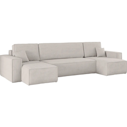 Kaiser Corner With Sleeping Function Beige Sofa 145cm 4 Seater
