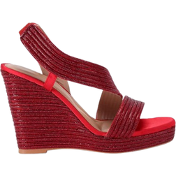 Kurt Geiger Gala Wedge - Red