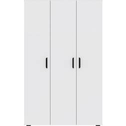 XXXlutz With Hinges White Oak Artisan Kleiderschrank 111x179cm