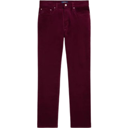 Polo Ralph Lauren Varick Slim Straight Corduroy Pant - Ruby X