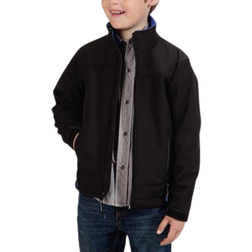 Roper Boy's Technical Fleece Softshell Jacket - Black (200-077711)