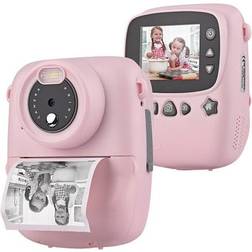 Tomtop Jms Kids Instant Print Camera Pink