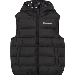 Champion Kid's Quilted Vest - Black