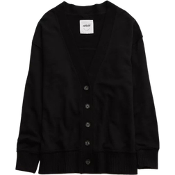 Aerie Fleece Cardigan - True Black