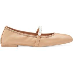 Stuart Weitzman Goldie Ballet Flat - Lacquered Nappa Adobe