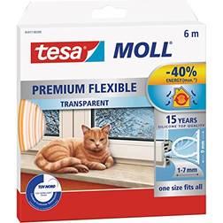 TESA Premium Flexible Tätningslist Silikon Dörrlist Fönsterlist