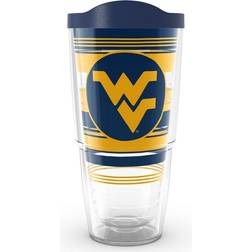 NCAA West Virginia Mountaineers Hype Stripes Classic Travel Mug 24fl oz