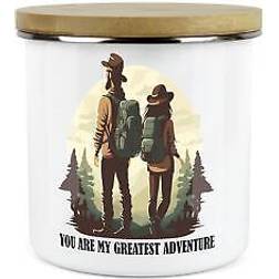 Purely Home Valentine's Gift Date Night Greatest Adventure Kitchen Container 1.2L