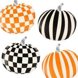 Meri Meri Table Decorations Mod Pattern Pumpkin 8-pack