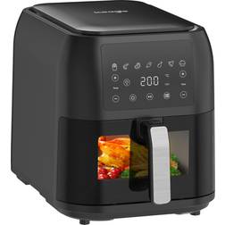 Heißluftfritteuse 8,5L 1700,00 W Airfryer 7 Kochmodi