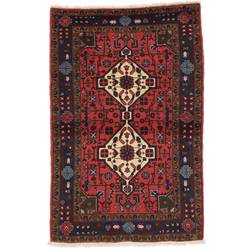 RugVista Hamadan Röd, Multifärgad 103x155cm