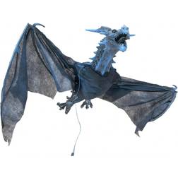 Europalms Party Decorations Halloween Flying Dragon Blue