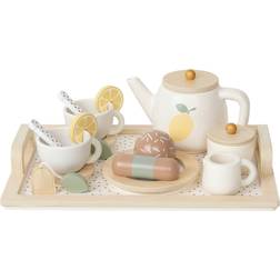 Jabadabado Afternoon Tea Lemon Serving Set Wood