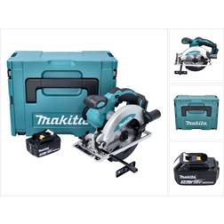 Makita DSS 610 F1J Akku Handkreissäge 18 V 165 mm 1x Akku 3,0 Ah ohne Ladegerät