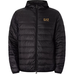 EA7 Men's Woven Down Jacket - Black